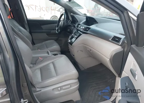 2012 Honda Odyssey Ex-L из США, поврежденный, VIN 5FNRL5H62CB061537